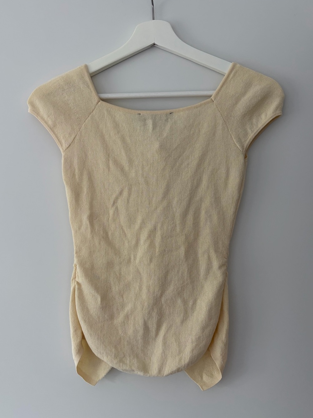 Zara Ruched Knit Top - Picture 7 of 10